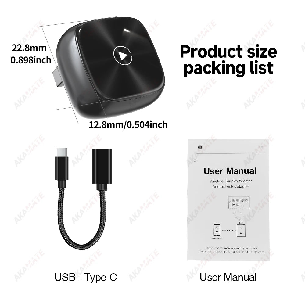 2 In 1 Wireless CarPlay Dongle &ndash; Plug And Play Wireless