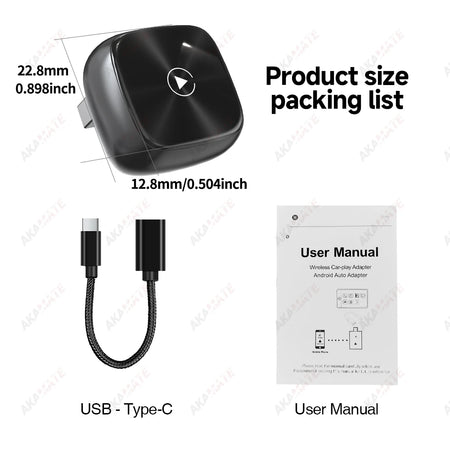 2 In 1 Wireless CarPlay Dongle &ndash; Plug And Play Wireless