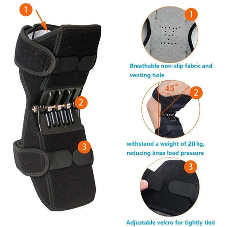 Sport Joint Patella Power Lift Knee Braces &ndash; Breathable Aid