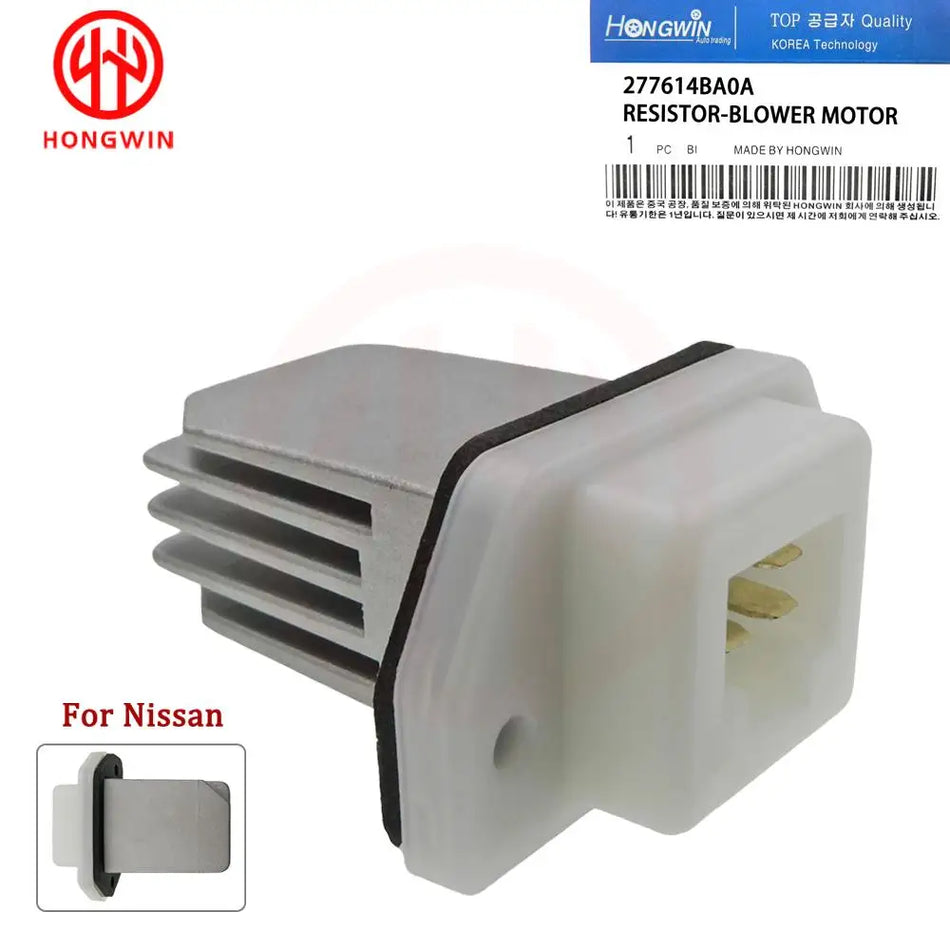 Résistance du moteur de soufflante du ventilateur de radiateur pour Nissan Sentra, Rogue, Qashqai