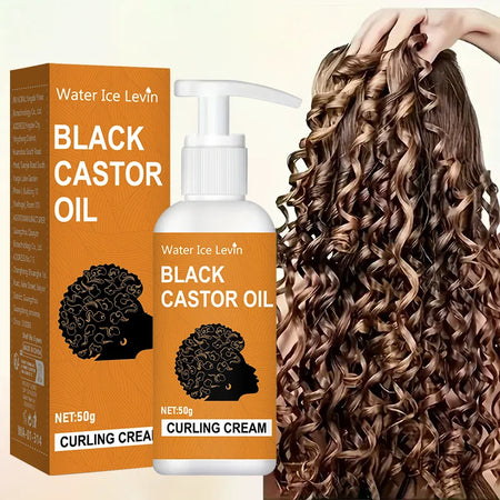 50 Black Castor Elastic Styling Cream &ndash; Moisturizing With Good Elasticity