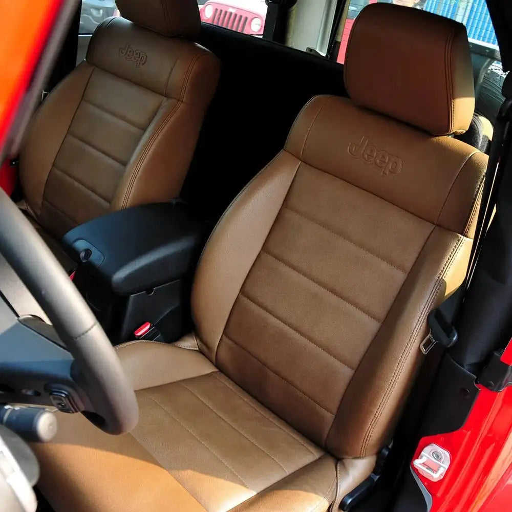 Nappa Leather Seat Covers for Jeep Wrangler JK 2011 2012