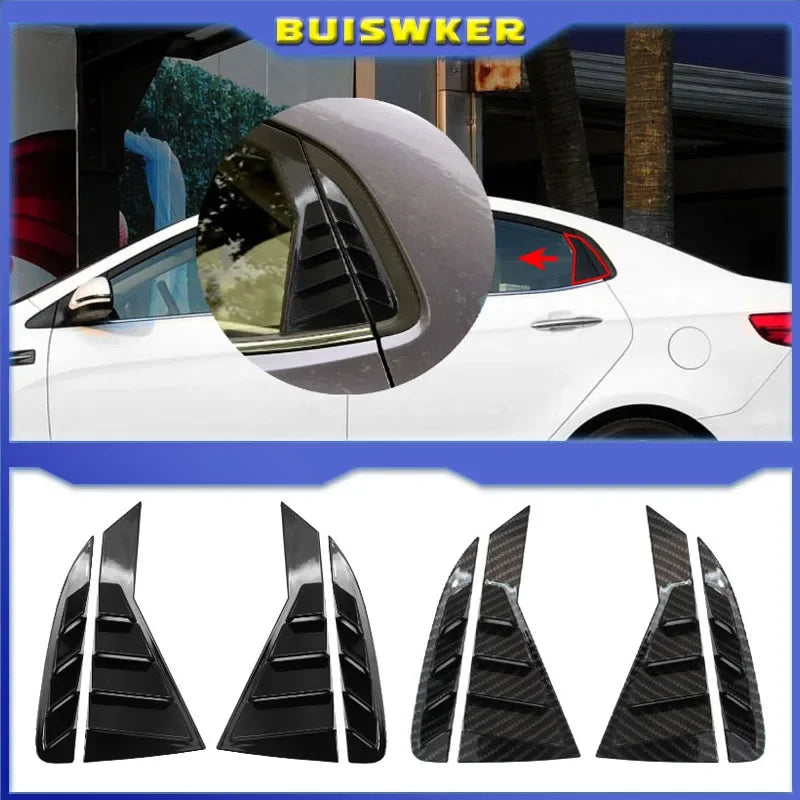 Κία Ρίο K2 2011 2015 Πίσω Παράθυρο Σκιάστρα Ίνες Άνθρακα