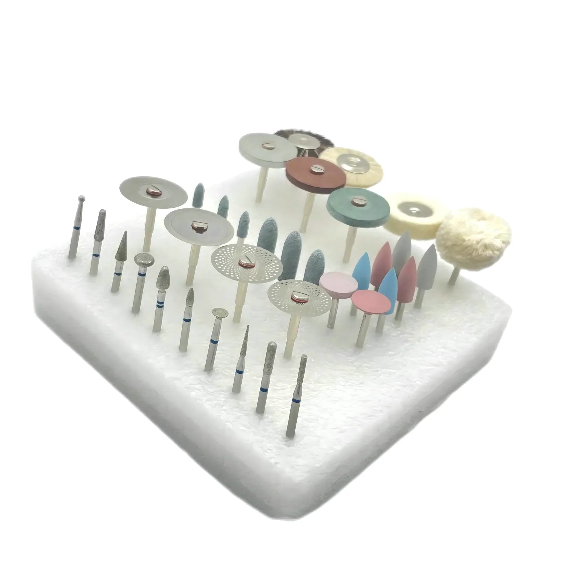 35pcs/Set Dental HP Kit &ndash; Diamond Burs For Ceramics