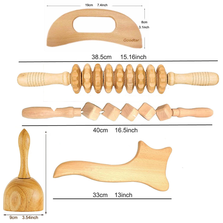 Wood Therapy Massage Tools &ndash; Effective Body Sculpting Solution