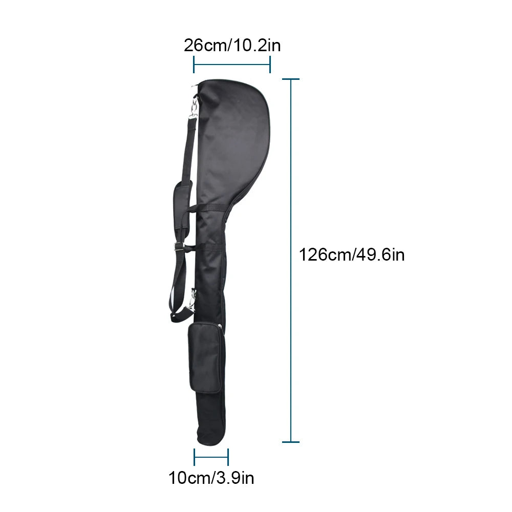 Folding Golf Travel Bag &ndash; Collapsible Design With Straps