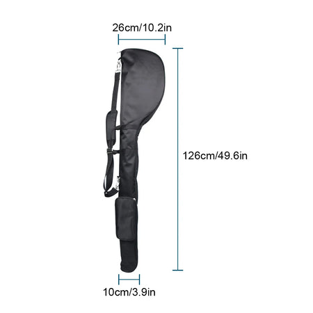Folding Golf Travel Bag &ndash; Collapsible Design With Straps