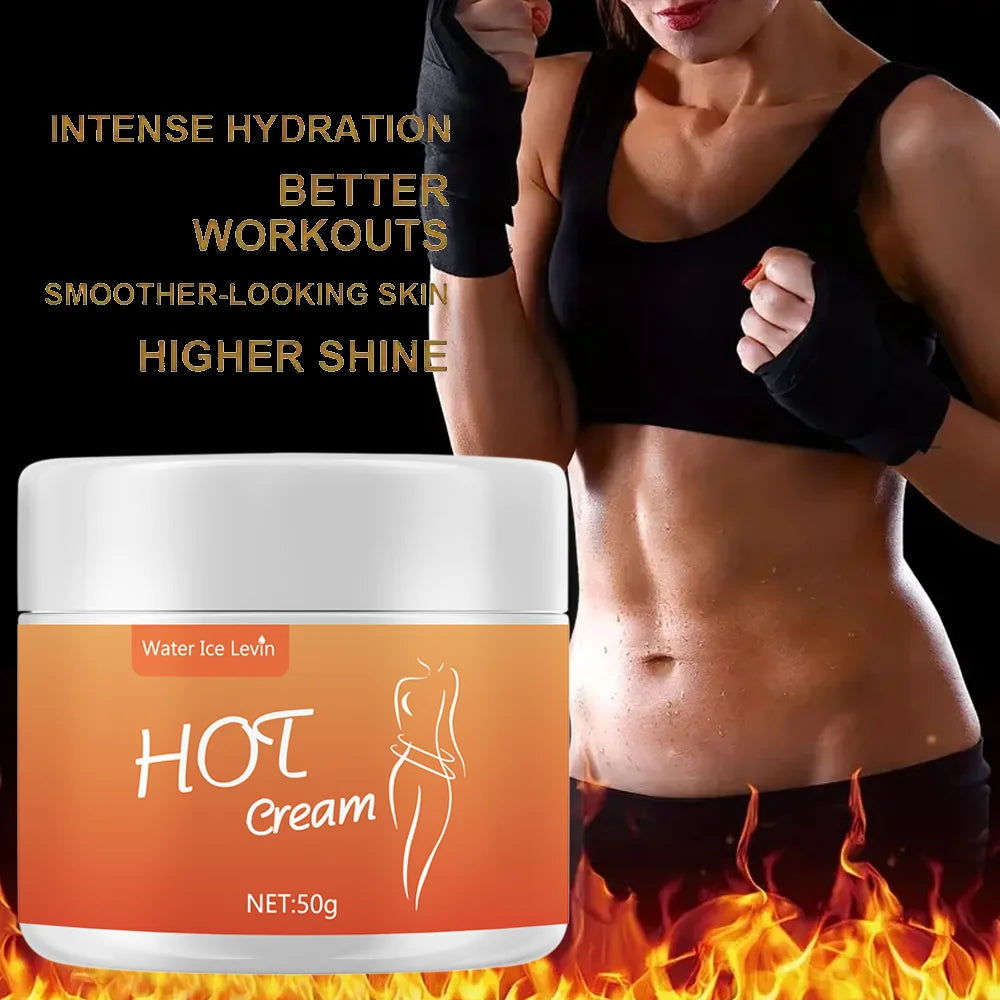 Water Ice Levin Heat Massage Cream &ndash; Enhances Muscle Recovery and Fitness Performance