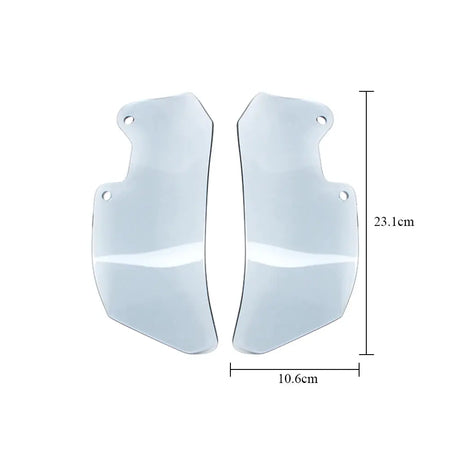 For BMW R1200GS Adventure GS1200 R1200 GS Oil Cooled 2004-2012 Handshield Windshield Handguard Wind Shield Guard Side Deflector by InterCyprus Trading Ltd