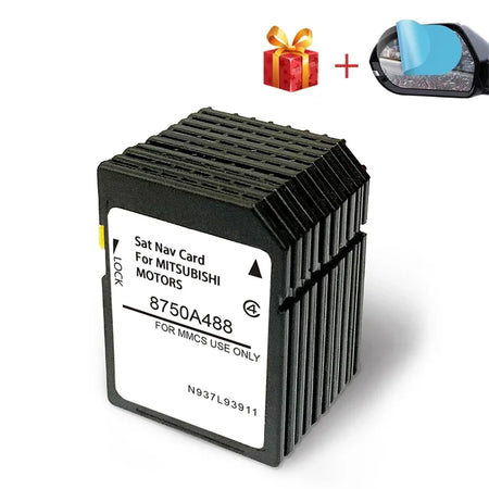 2021 Maps MMCS SD Card Europe UK Mitsubishi L200 - New Maps CHINA / for Mitsubishi A488