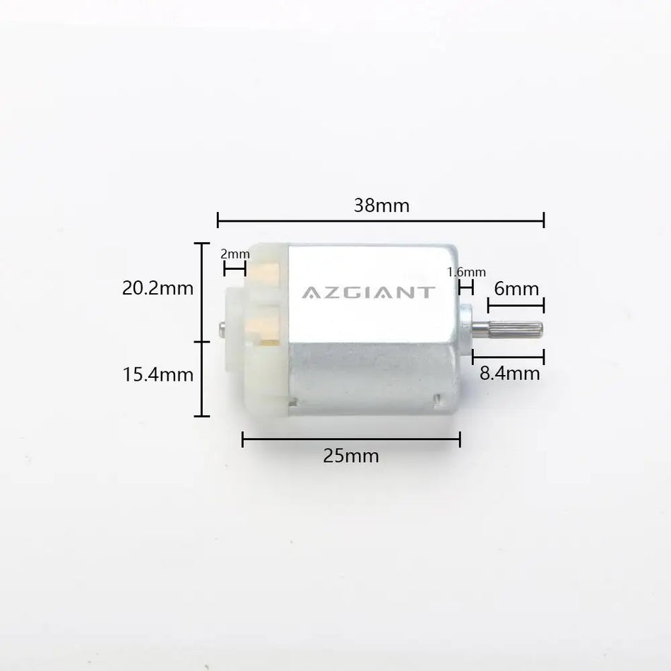 DC Motor 12V Car Trunk Lock Motor 18000 RPM Made of Metal