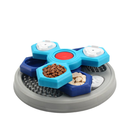 2-Layers Dog Puzzle Toy &ndash; Interactive Slow Feeder for Increased Puppy IQ 3 layers