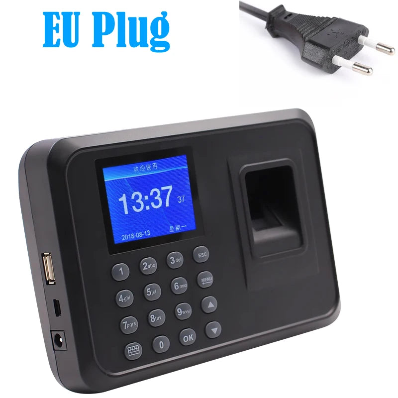 A5 Biometric Time Attendance Device - USB Data Management A5-EU