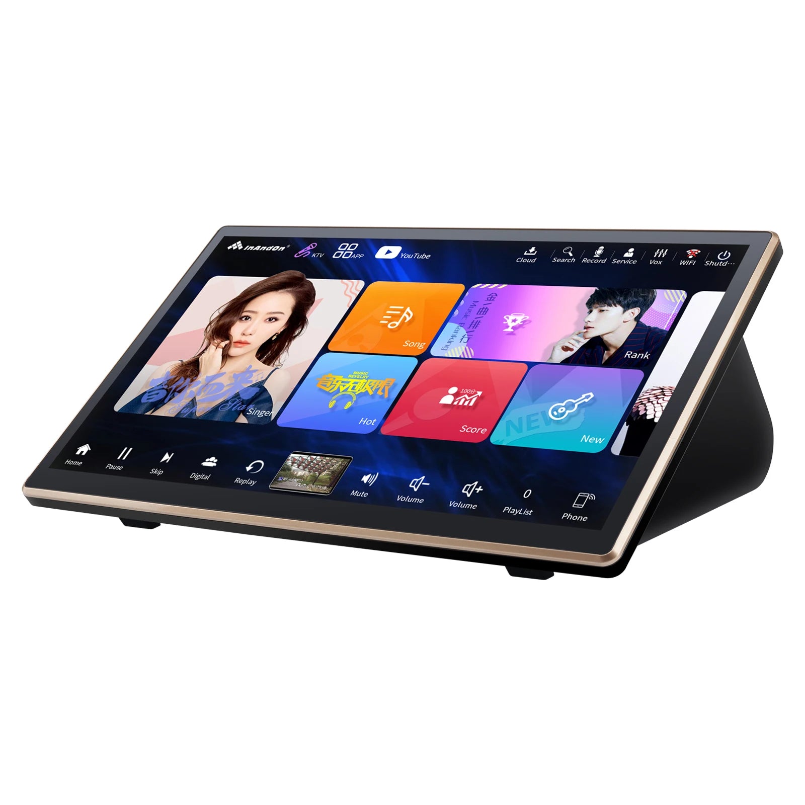 KV-V5 MAX &ndash; 18.5 Inch Full Touch Screen With Cloud Songs CHINA