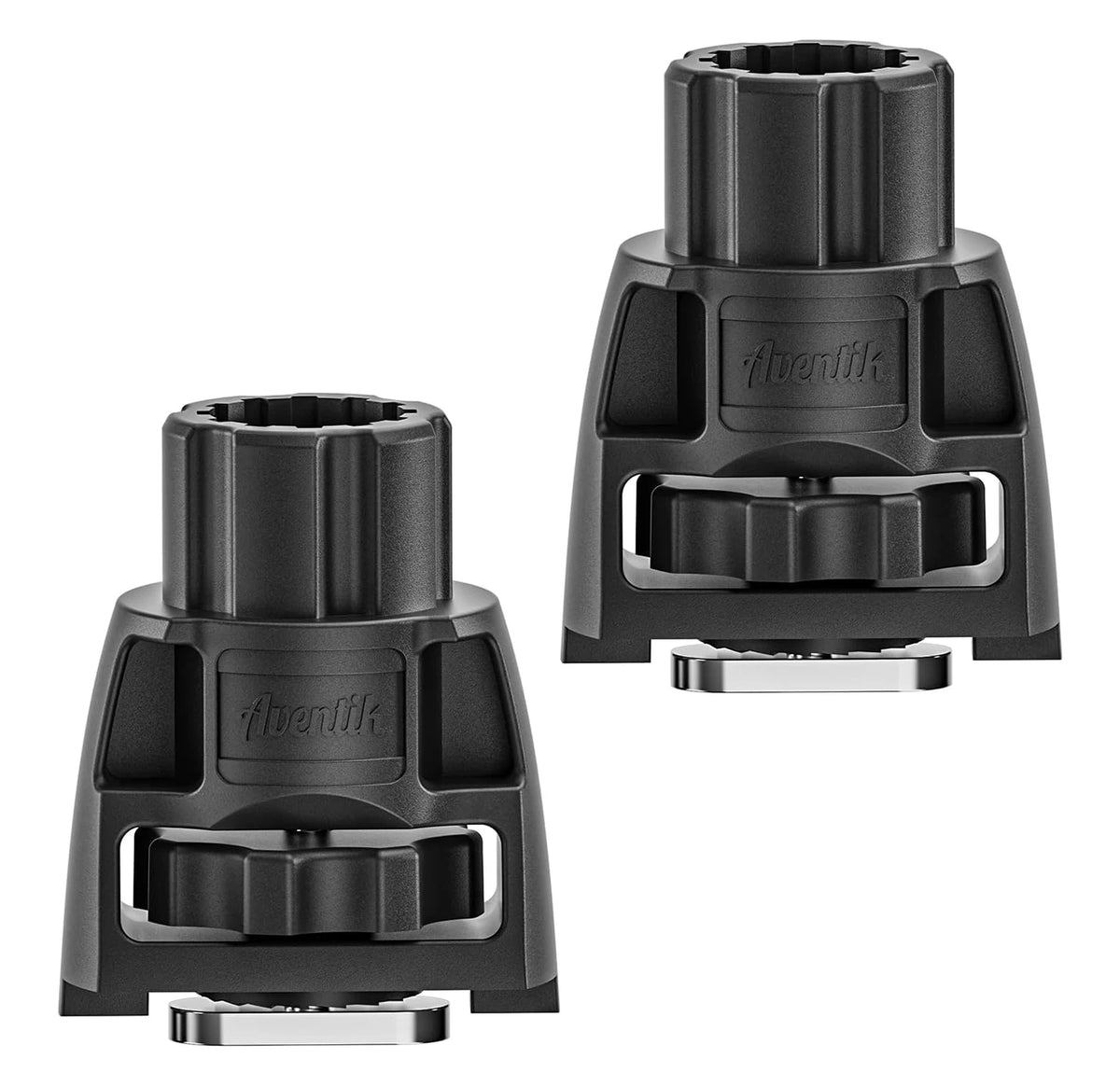Heavy-Duty Kayak Track Adapter with Anti-Rotation Locking Base for Accessories 2PCS