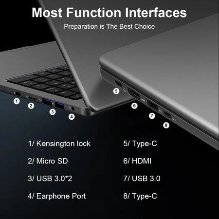 Ninkear A15 Pro Laptop &ndash; High-Performance AMD Ryzen 5 with 16-Inch 2.5K IPS Display