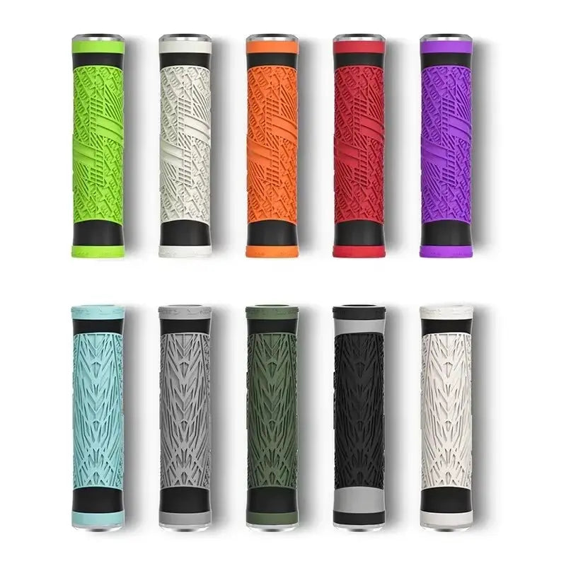 ENLEE Mtb Bike Grips Handle Flat Handlebar Bicycle Silicone Mountain Bicycle Handlebar Covers Soft Ultralight Grips Accessories by InterCyprus Trading Ltd