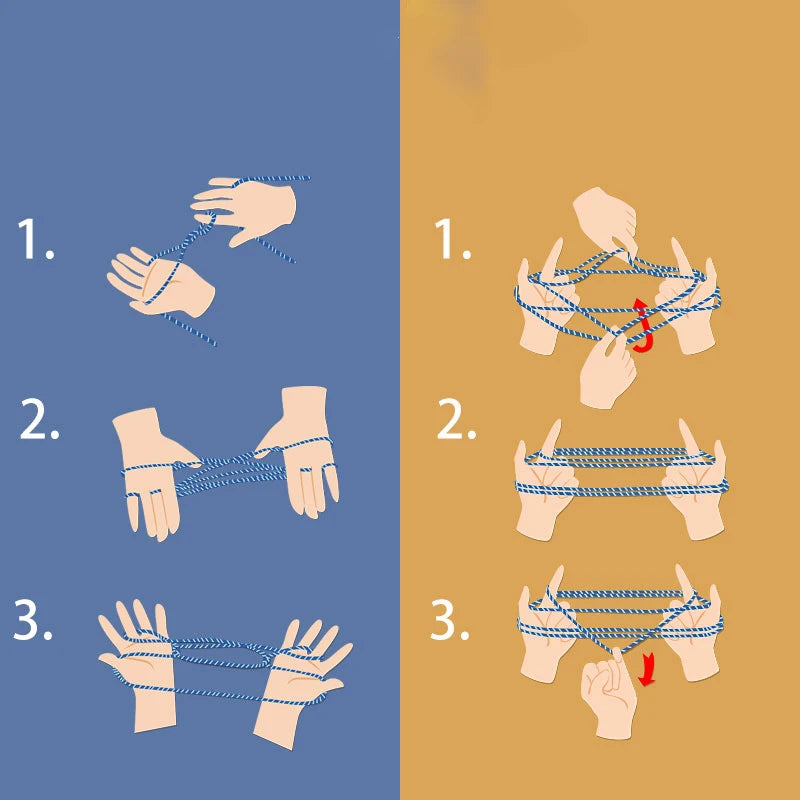 Classic Traditional Flip Rope Game &ndash; Educational Fun