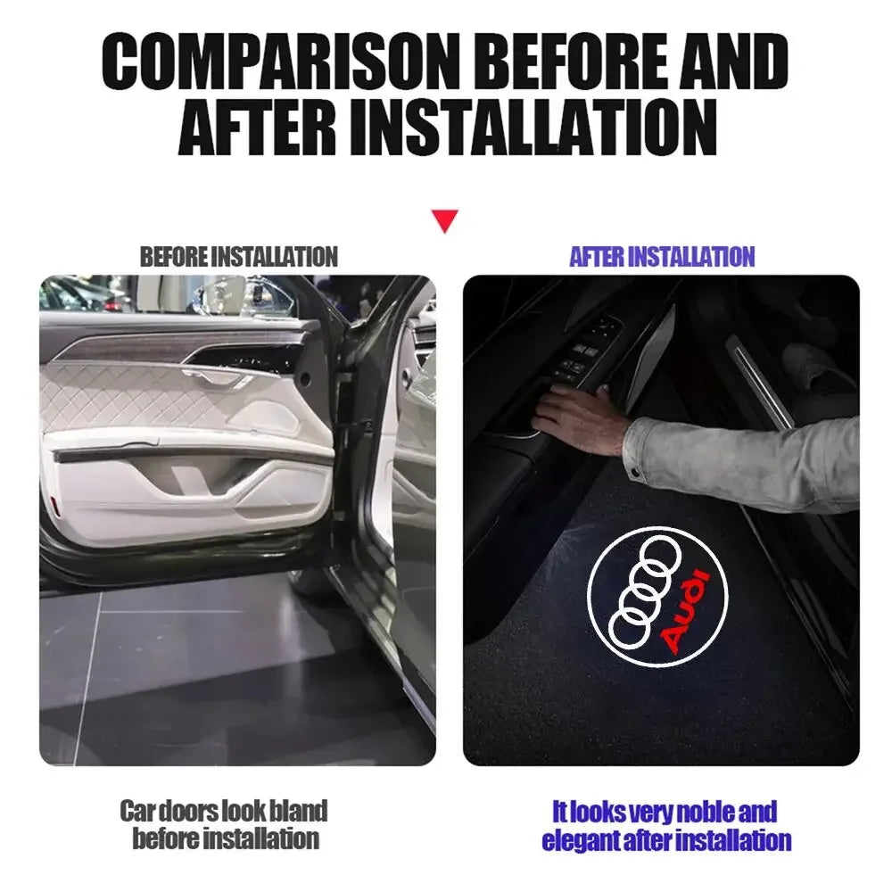 2025 Car Door Logo Laser Projector Lamp &ndash; Welcome Light