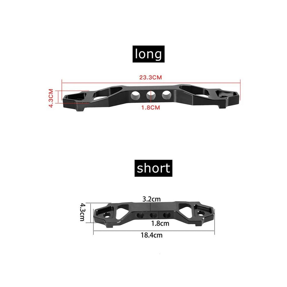 Suport pentru prinderea bateriei pentru Honda Civic, aliaj de aluminiu cu finisaj anodizat pentru montarea sigură a bateriei