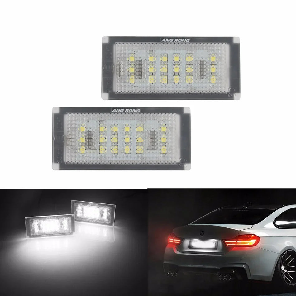 Kennzeichenbeleuchtung LED Weiß Canbus für BMW E46 M3 Coupe 2004-2006
