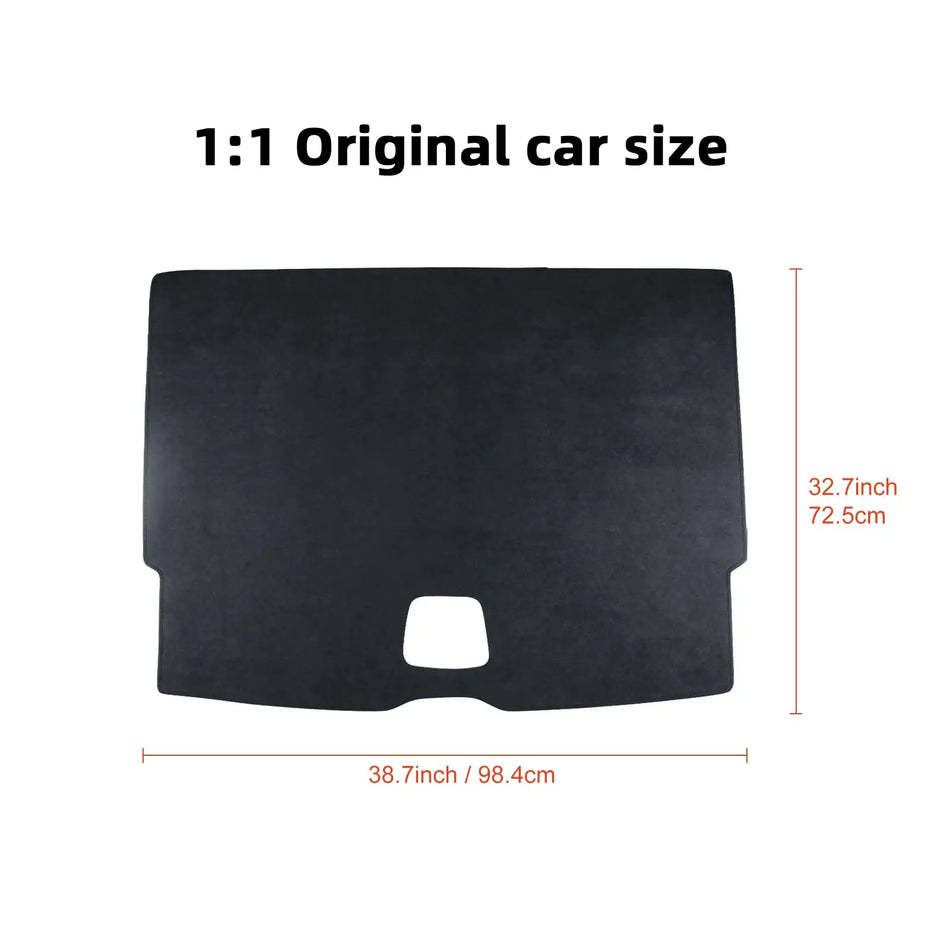 Custom Fit Interior Protection Kit With Kick Mats And Trunk Cover For Volvo EX30 2023-2025 by InterCyprus Trading Ltd