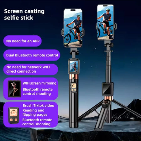 Choice CL07 Portable Selfie Stick Tripod &ndash; Remote Control