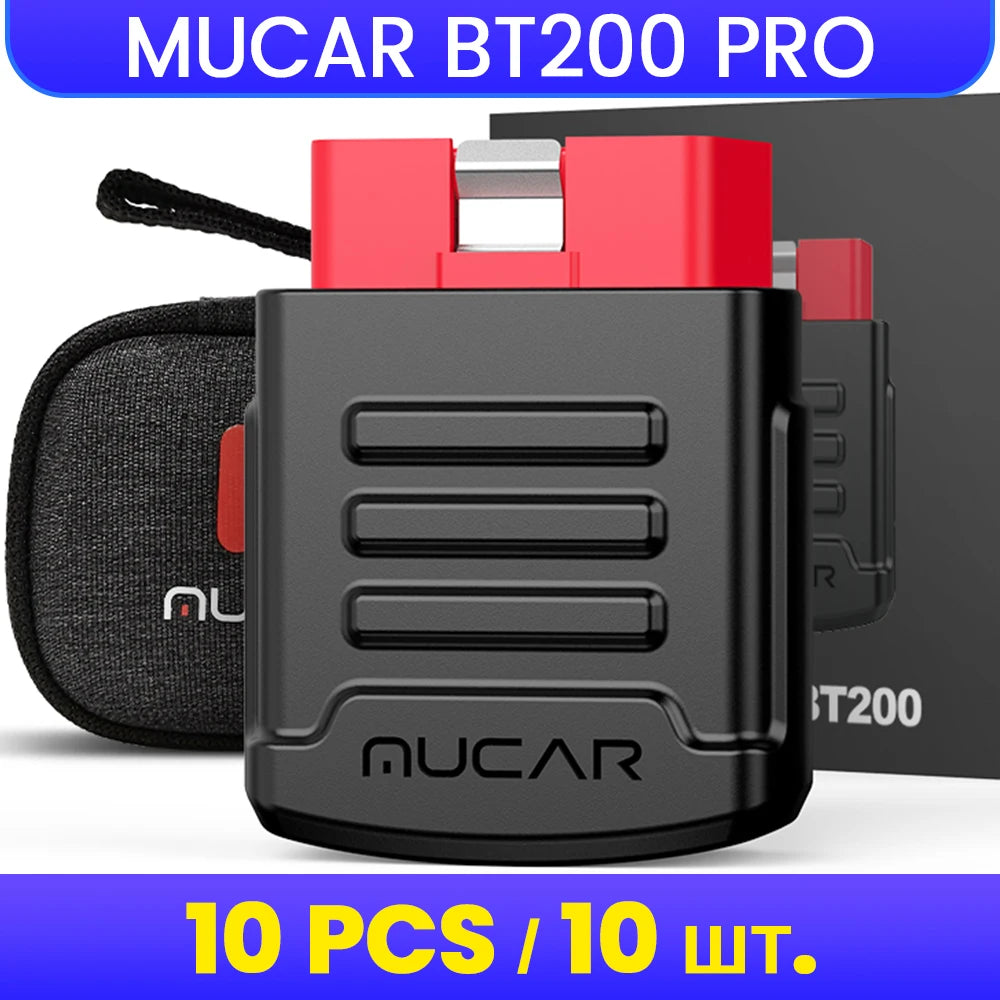 MUCAR BT200 BT200 PRO OBD2 Bluetooth Scanner &ndash; Full Scan