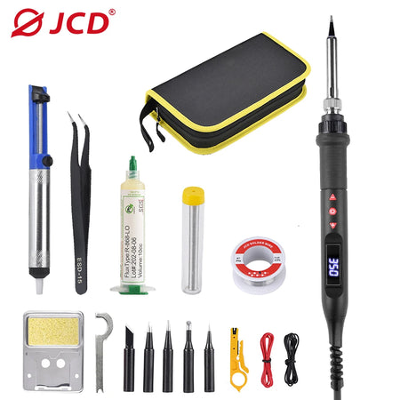 JCD 908U Soldering Iron Kit 80W LCD &ndash; Adjustable Temperature