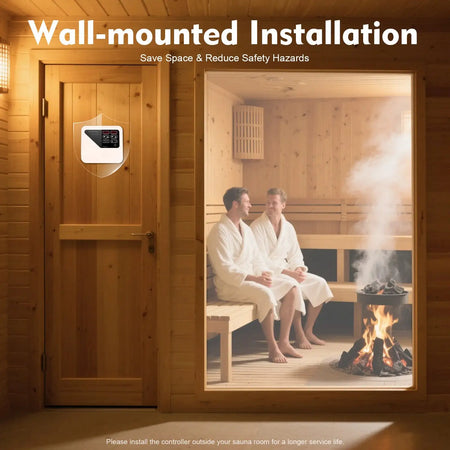 3-9KW Sauna Heater Controller 220-240V &ndash; Digital Thermostat