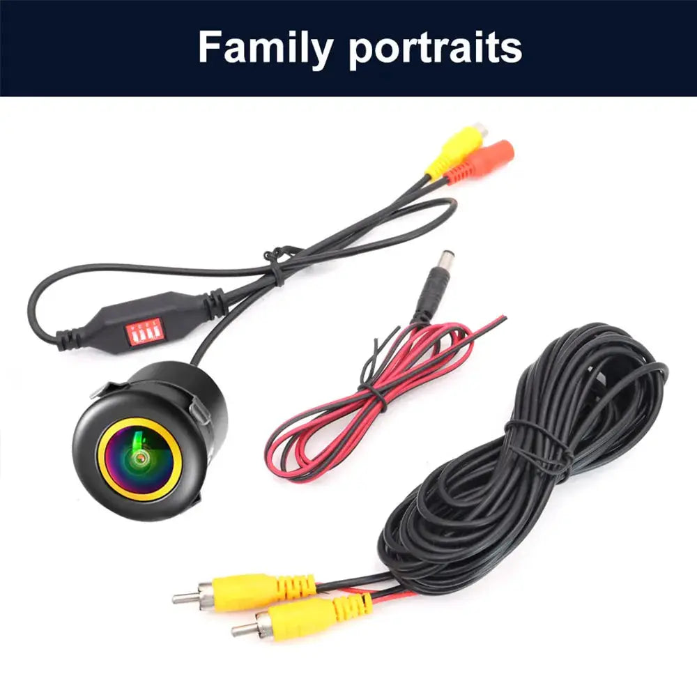 18.5mm AHD 1080P 720P CVBS CCD Car Rear View Camera DIP Switch Fisheye Lens Night Vision Waterproof Reverse Parking Camera by InterCyprus Trading Ltd
