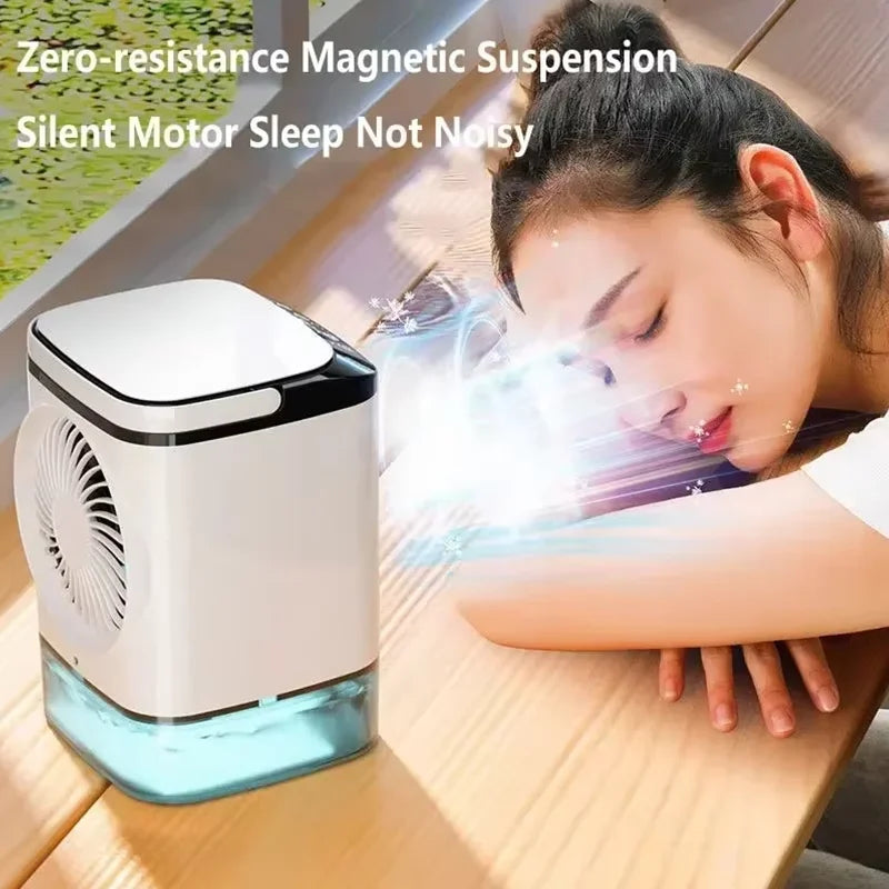 USB Desktop Mini Water Cooling Fan with Humidifier and Large Tank