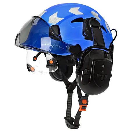 SF06 CR08 Construction Helmet Bluetooth 5.0 &ndash; Noise Guard CR08 F with earmuffs