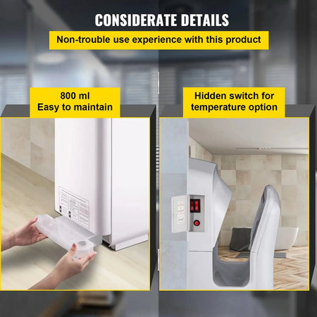 Automatic High Speed Hand Dryer Jet Washroom