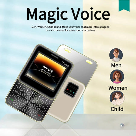 Rotatable Cute Mini Slider Phone &ndash; Two Torch Lights