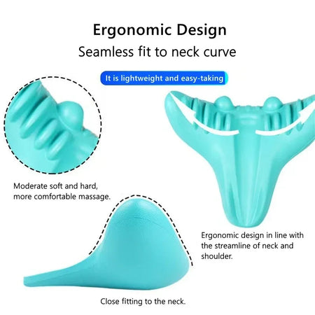 Neck And Shoulder Relaxer Cervical Traction Device &ndash; Relief