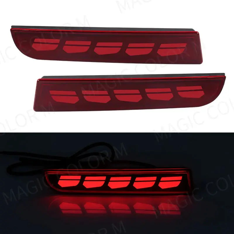LED Bumper Reflector Lights For Mitsubishi Lancer Evo Evolution ASX Outlander Sport RVR Dynamic Turn Signal Rear Tail Brake Lamp by InterCyprus Trading Ltd