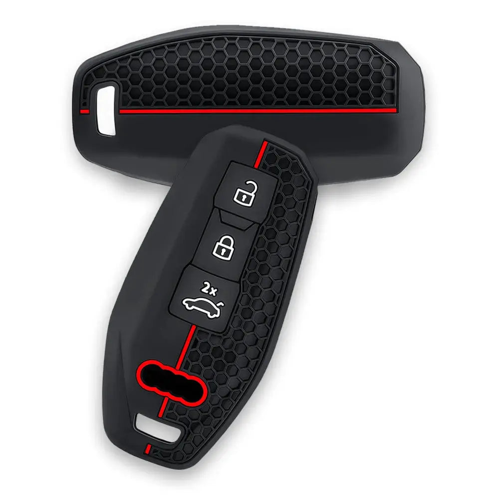 Silicone Car Key Case for Audi A5 A6 Q5 Q6 A3 Protective Cover by InterCyprus Trading Ltd