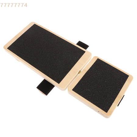 Wooden Foot Stretcher Balance Board &ndash; Ankle Stability