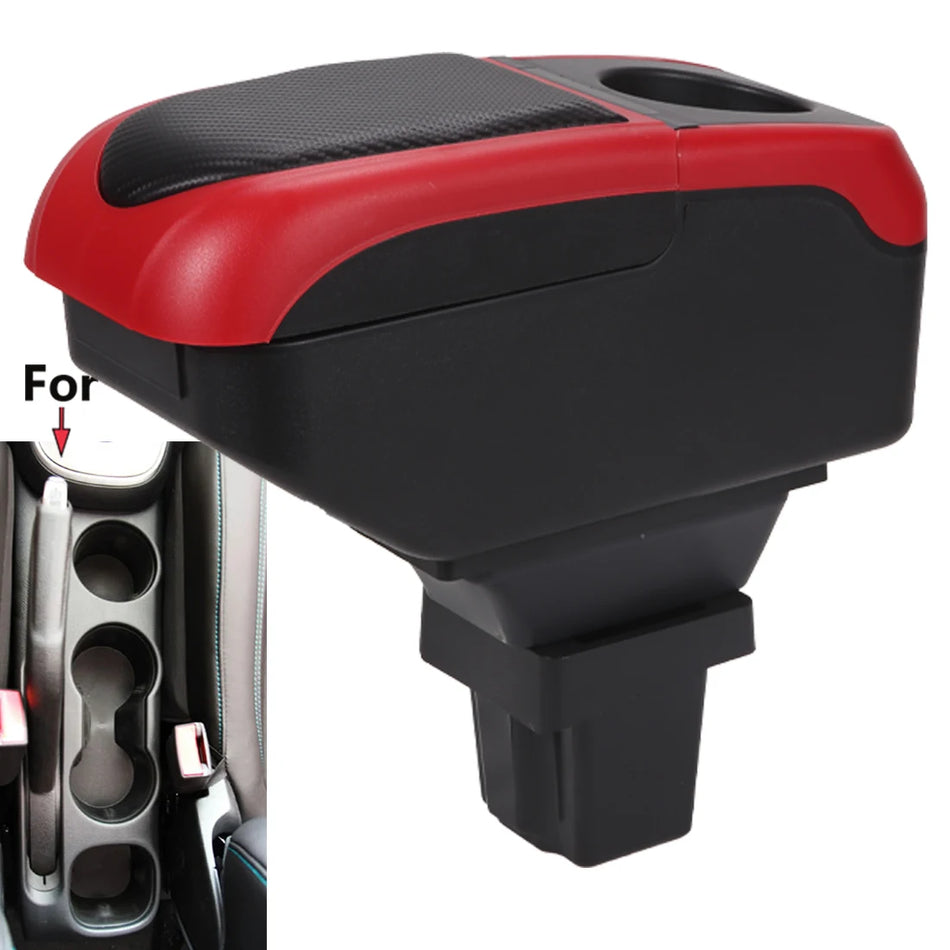 Armrest Box With PU Leather Storage For Chevrolet Trax 2013-2020
