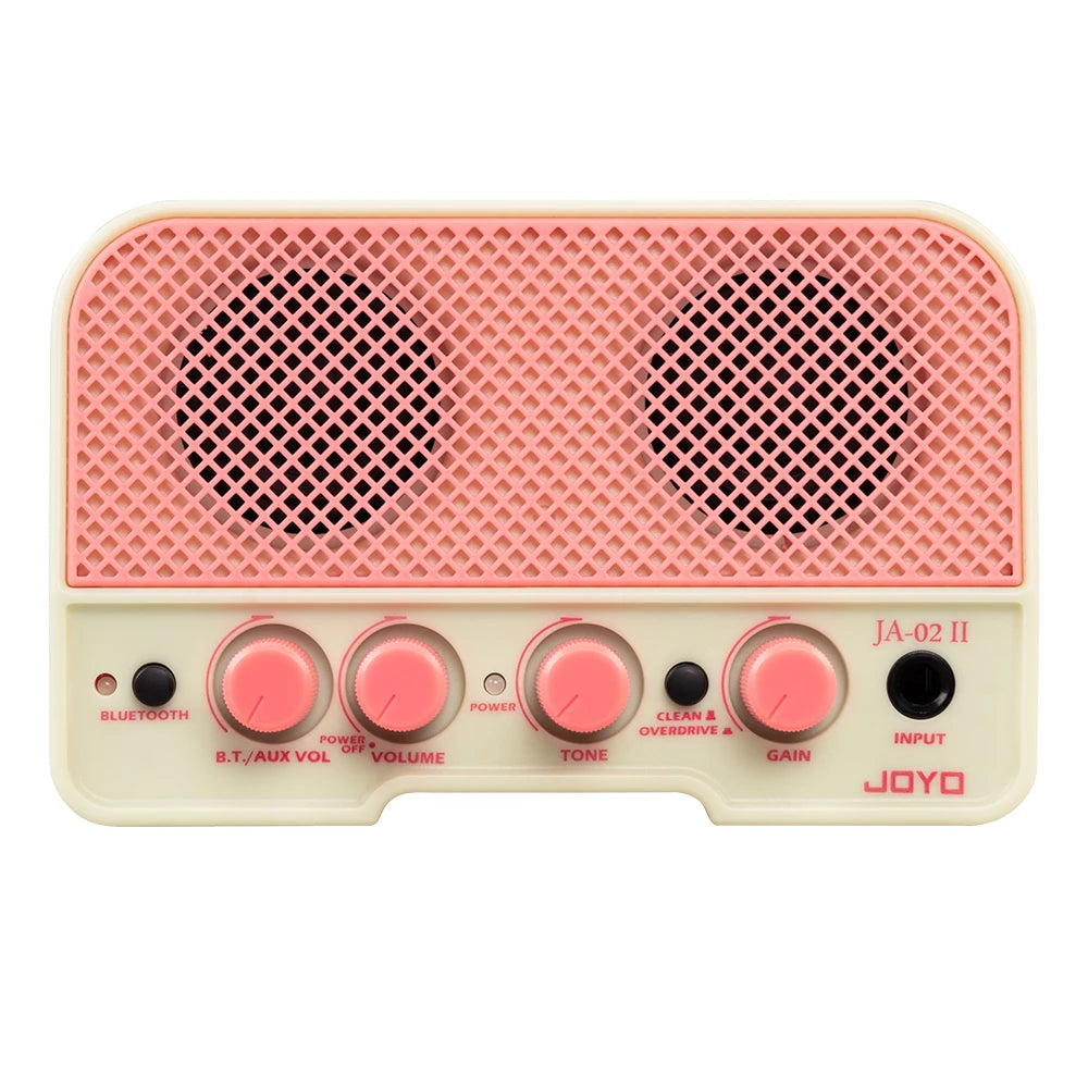 JOYO JA-02 II Mini Bluetooth Acoustic Guitar Amplifier 5W JA-02 II pink / CN (Origin)