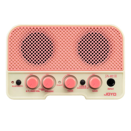 JOYO JA-02 II Mini Bluetooth Acoustic Guitar Amplifier 5W JA-02 II pink / CN (Origin)