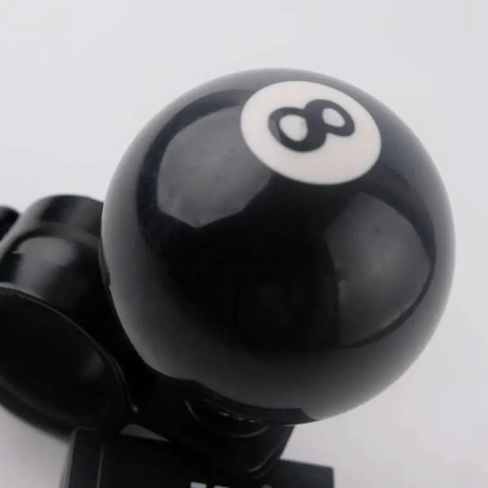 Black 8 Ball Steering Wheel Booster Universal Creative Driving Knob by InterCyprus Trading Ltd