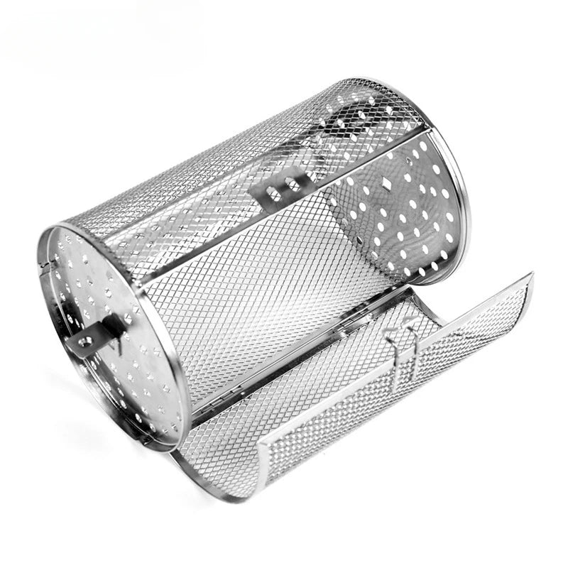 Stainless Steel Rotating Grill Cage &ndash; Easy to Clean and Heat Resistant