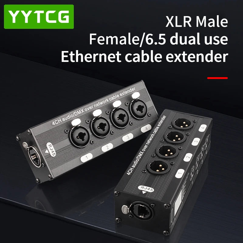 4 Channel XLR to RJ45 Cable