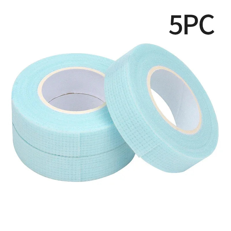 AILEISHI Micropore Eyelash Tape for Lash Extensions - 5/10pcs 5pcs blue