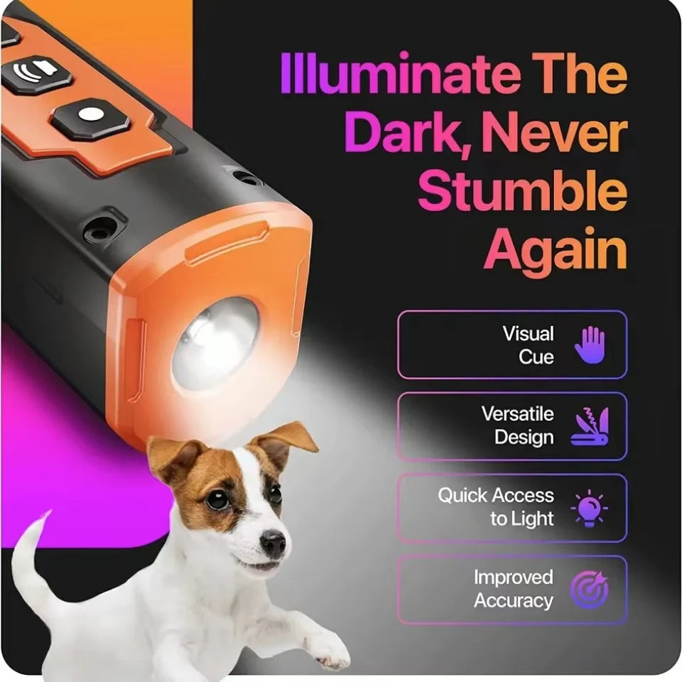 Pet Dog Repeller Ultrasonic Dog Training Device &ndash; LED Light