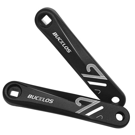 BUCKLOS Bicycle Replacement Crank Arm Square Spline Hole Left Cranks Exercise Bike Crank E-bike Dynamic Bicycles Crankset by InterCyprus Trading Ltd