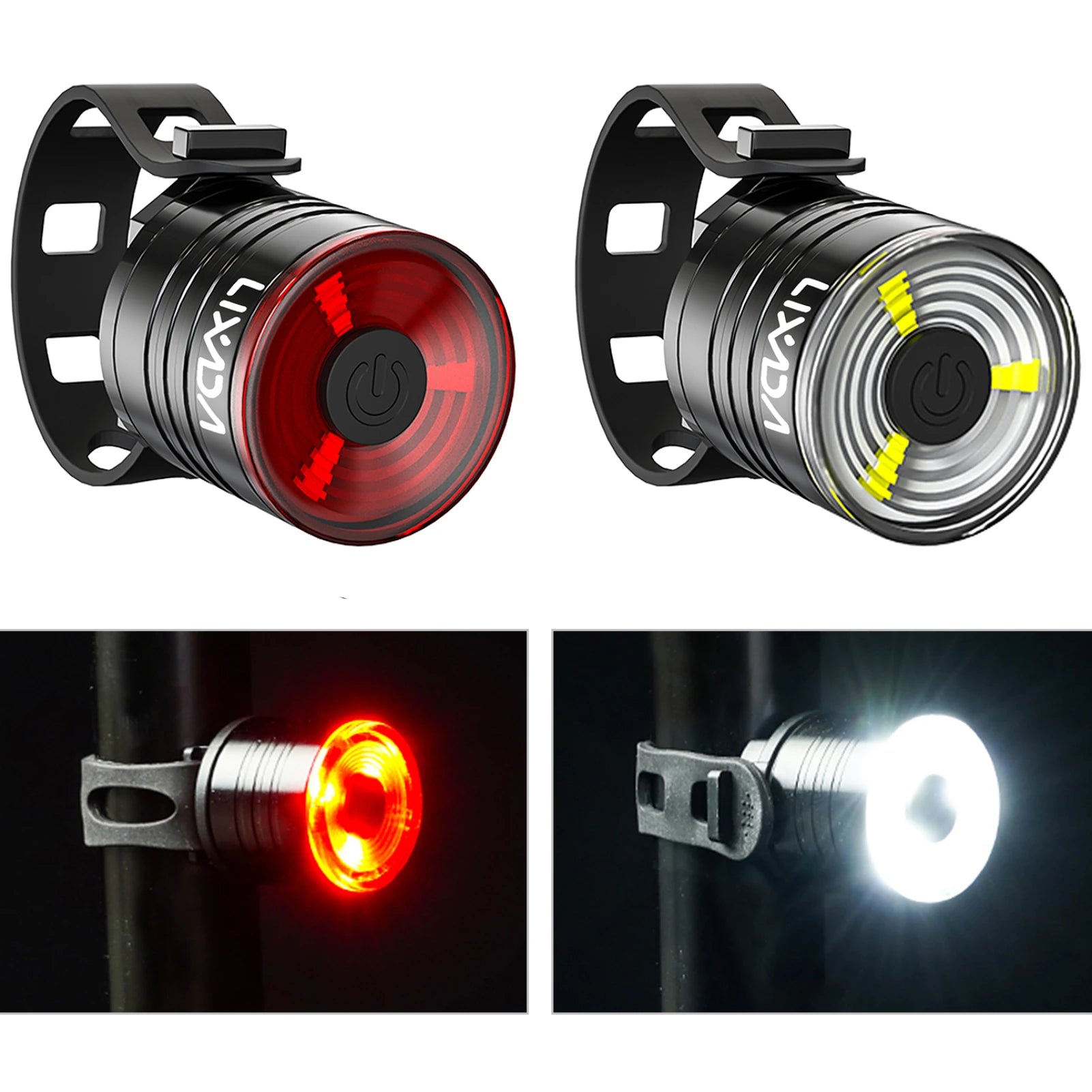Lixada Bike Tail Light &ndash; Ultra Bright 200 Lumen Output