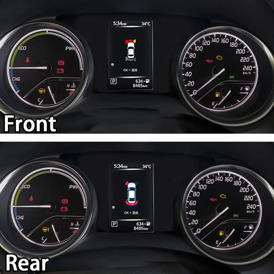 Systém parkovacích senzorov vpredu a vzadu s bzučiakom pre Toyota Corolla Hybrid E170/E180